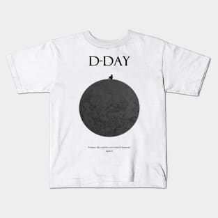 Agust D D-DAY Moon Dark Kids T-Shirt